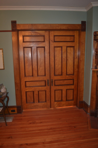 Pocket door replaced long shot. Pocket door replaced long shot.